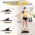 thumbnail image 5 of Combo Balance Board With Roller & Ball (Fish Shape) + Ring Toss with Shot Ladder, 5 of 6