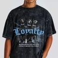 thumbnail image 2 of 14 University Blue 14s Washed Shirt, Loyalty, Shirts Match Sneakers, 2 of 3