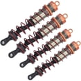 thumbnail image 2 of HUGFEGWE 4 Pcs Amortisseur avant et Arrière en Métal 1/8 pour Voiture RC Amortisseur de Pression d'Huile en Métal Assemblé pour Modèle de Voiture RC 1:8 Pcs de Rechange (Orange) CJB91-51934, 2 of 9