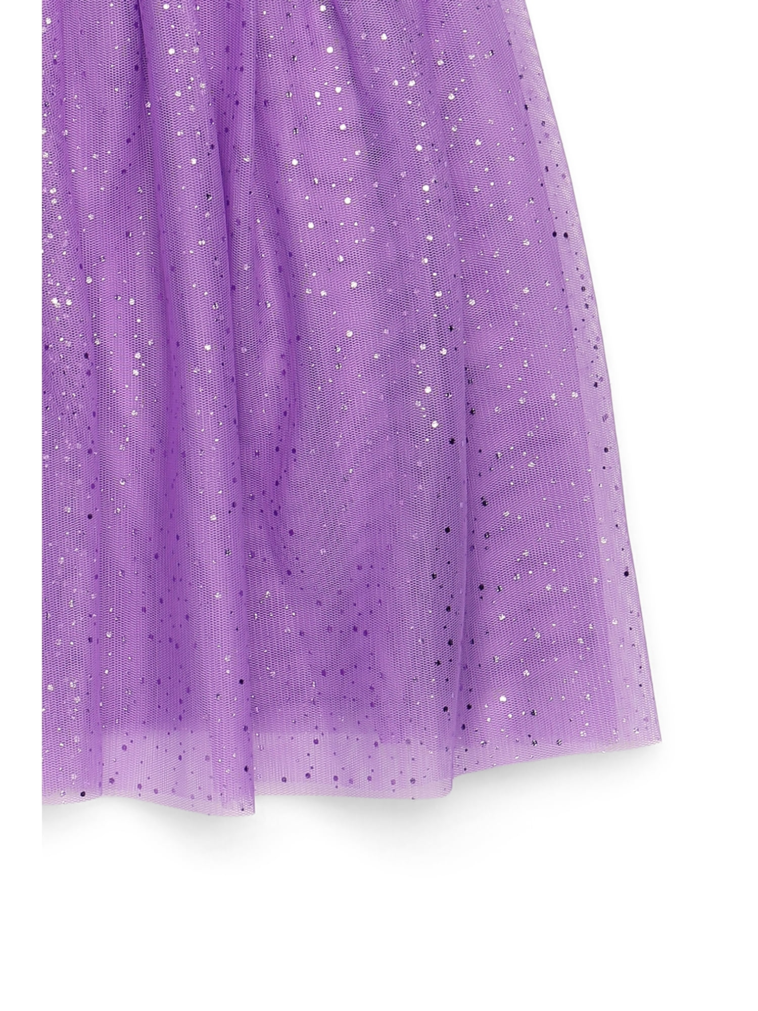 Wonder Nation Girls Tutu Dress with Short Sleeves, Sizes 4-18 & Plus