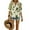 White, variant on Women's Printed Shirt V Neck Tops Multiple Patterns Available Casual Resort Wear Blouse in 4 Designs Summer Holiday Beach Fashion Plus Size Available
