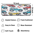 thumbnail image 2 of CURLYOOT Colorful Monster Truck Runner Rug 2'x6' Washable Kitchen Runner Rug Indoor Non Slip Laundry Rugs Floor Carpet for Hallway Kitchen Entryway Bedroom Living Room, 2 of 9