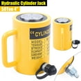 thumbnail image 3 of 50 Ton Hydraulic Cylinder Jack 4" Stroke Solid Hydraulic Ram Single Acting 100mm, 3 of 14