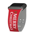 thumbnail image 5 of Peanuts Holiday Happiness HD Unisex Watch Band for Apple Watch - 38/40/41mm(42mm Series 10/11) Short Merry Christmas by Affinity Bands, 5 of 6