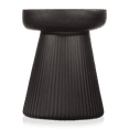 thumbnail image 1 of Bouclair Black Glass Pillar Candle Holder, 1 of 3