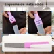 thumbnail image 4 of 6 Pcs Limpieza Inodoro De Baño Cepillo Piedra Pómez+ Guantes, 4 of 7