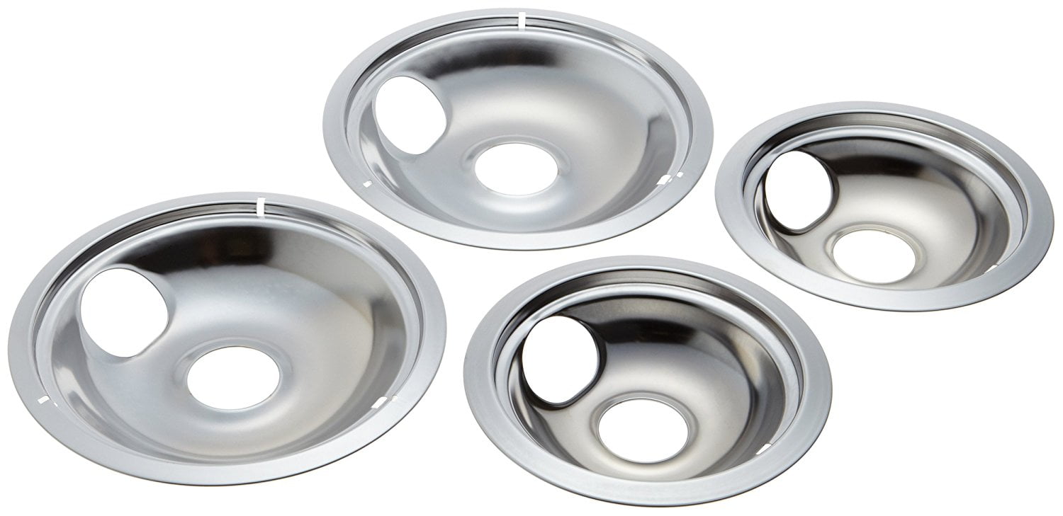 Details about   Stanco 4 Pack GE/Hotpoint Electric Range Chrome Reflector Bowls With Locking 