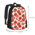 thumbnail image 3 of Vsdgher Hand Drawn Tomatoes Print Backpack for Women Men School Bookbag with Laptop Compartment for College Work Travel, Simple Fashion Casual Daypack, Fit 15" Laptop, 3 of 8