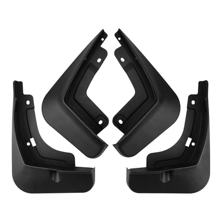 Mud Flaps 4Pcs for Chery for Tiggo 8 Pro 2022 2025 Black Soft Pp Plastic Guards