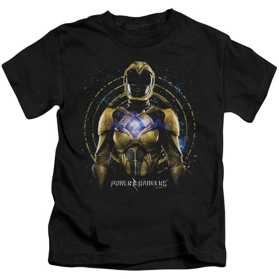 Power Rangers Yellow Ranger Youth 18/1 T-Shirt Black