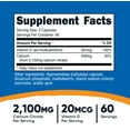 thumbnail image 5 of Nutricost Calcium Citrate + Vitamin D Supplement (2,100mg) 180 Capsules - 20mcg of Vitamin D, 60 Servings, 5 of 5