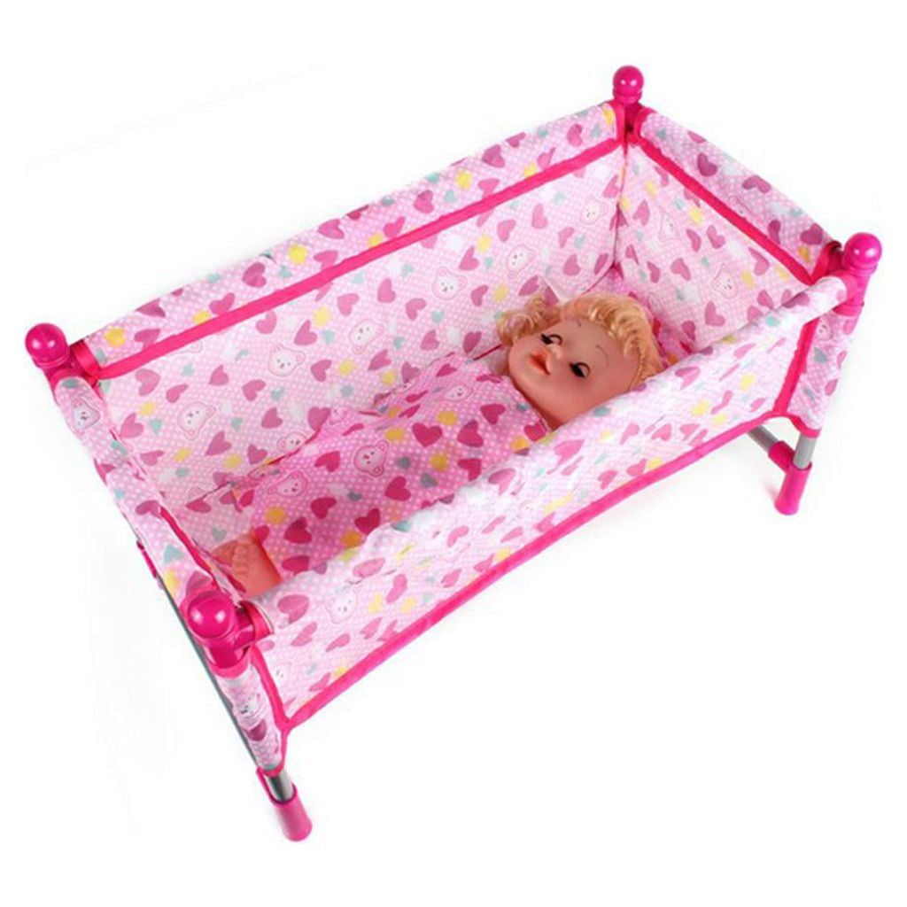 Doll crib and highchair set online