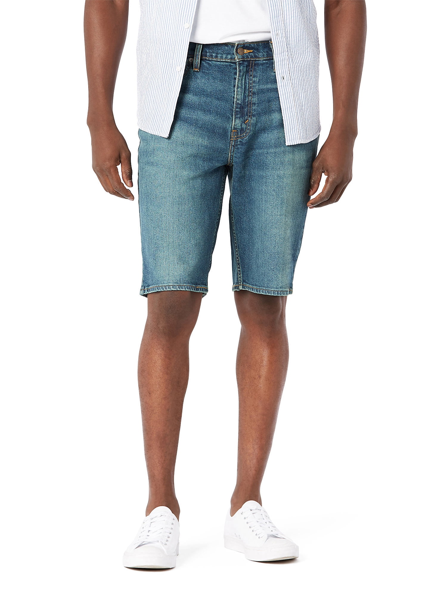 Athletic Denim Shorts 