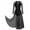 Black, variant on IBTOM CASTLE Women Lyrical Dance Dress Sequin Long Sleeve Mesh Tulle Flowy Maxi Long Dress Morden Contemporary Dancewear M Black