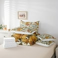 thumbnail image 5 of YST, Retro Flower, Bedding Set, Floral, 7-Piece, Botanical Flowers, Queen Size, 5 of 5