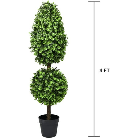 Outdoor Spiral Boxwood Trees, Artificial Outdoor Topiary Canada