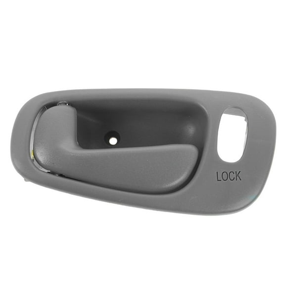 TRQ Inside Door Handle Light Gray Front Driver Side Left LH LF for Corolla Prizm DHA49709