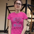 thumbnail image 3 of Tee Hunt I Love My Cat T-Shirt Purr & Meow Active Furry Playful Companion Women's T-Shirt Grey, Pink, 3X-Large, 3 of 5