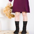 thumbnail image 5 of Wukai Chaussettes de Sport Rouges pour Enfants Mi-Mollet, Chaussettes Élastiques Contrastées, Adaptées aux Garçons et Filles de 6 à 10 Ans, 5 of 5