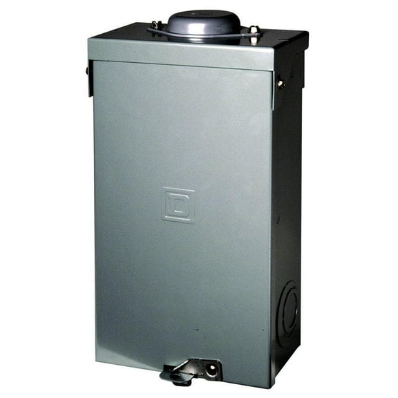 QO 100 Amp 2-Pole Outdoor Circuit Breaker Enclosure