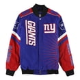 thumbnail image 1 of NFL New York Giants - Chaqueta bordada Varsity para hombre, azul, grande, 1 of 3