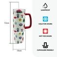 thumbnail image 3 of Holiday Time 40oz STAINLESS STEEL TUMBLER WITH STRAW, 3 of 7