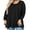 A1-Black, variant on Women's Plus Size Long Sleeve Top, Purple Red 5X Scoop Neck Tunic Tops with Asym Hem, Flowy Swing Shirts, Everyday Comfort
