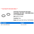 thumbnail image 2 of Automatic Transmission Oil Cooler - Compatible with 2001 - 2005 BMW 325xi 2.5L 6-Cylinder M54 2002 2003 2004, 2 of 2