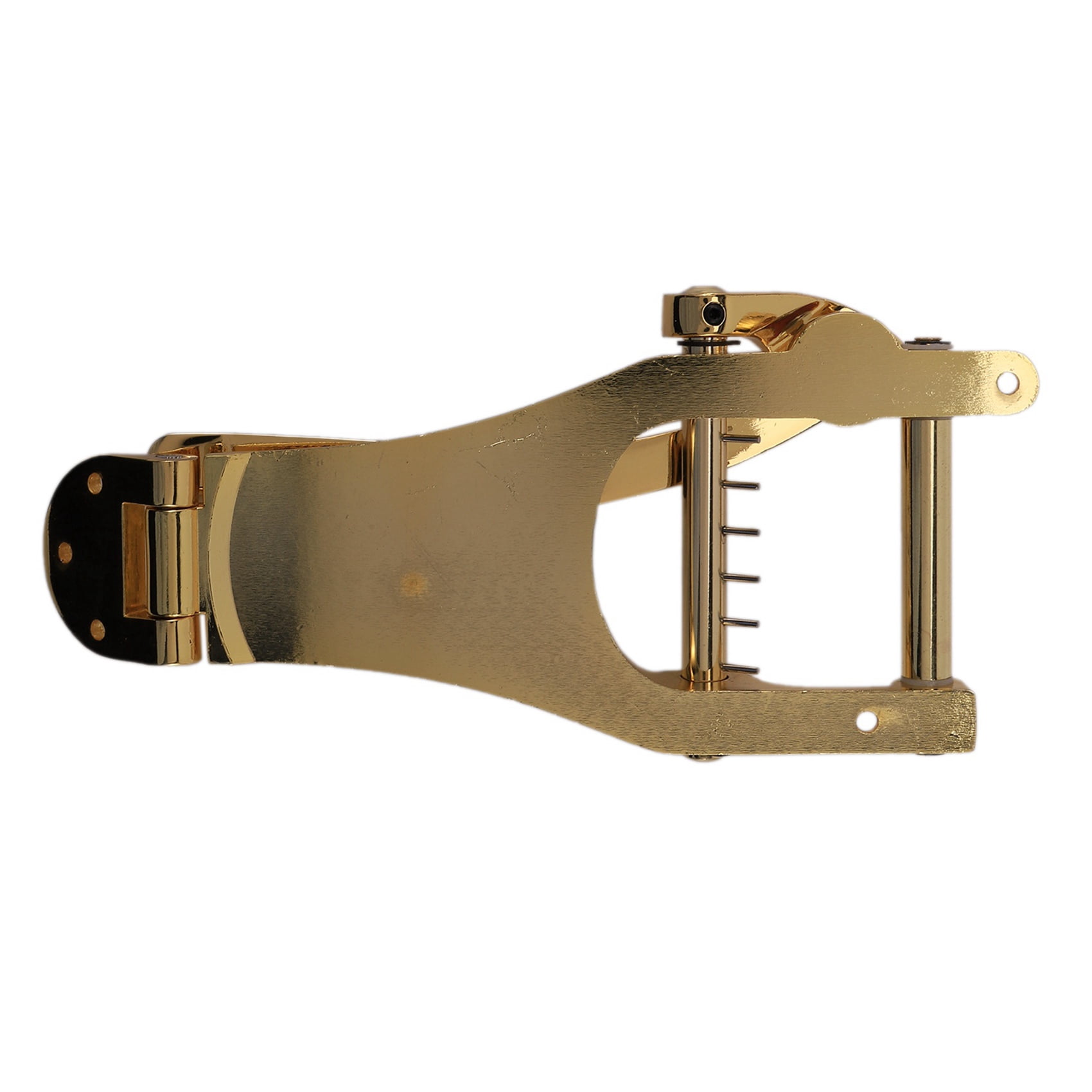2X Electric Guitar Tremolo Bridge Replacement Vibrato LP Guitar Parts Alloys Tremolo Tailpiece Bridge Crank Bar Golden