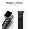 thumbnail image 7 of Ringke Sports Air Loop Band Compatible with Apple Watch 10 42mm, Apple Watch 41 / 40 / 38mm, Lightweight Breathable Woven Nylon for Men, Women - Black, 7 of 7