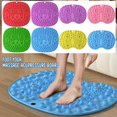 thumbnail image 2 of Foot Yoga Massage Acuprure Board Mat scle Relaxation New Mat Rod, 2 of 8
