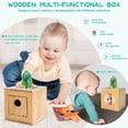 thumbnail image 3 of Juego 9 en 1 de Montessori Toys WOODMAM para bebés de 0 a 6 meses, 3 of 7