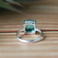 thumbnail image 3 of Blue Topaz Ring, 925 Silver Ring, Prong Setting Ring, Statement Ring, Healing Crystal Ring, Boho Ring, Cocktail Ring, Personalized Ring,, 3 of 6