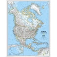 thumbnail image 1 of National Geographic RE00620149 Map Of North America - Enlarged And Laminated, 1 of 1