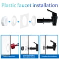thumbnail image 3 of Replacement Cooler Faucet Water Bottle Jug,Water Dispenser Tap Set,BPA-Free Plastic Spigot Spout Water Beverage Lever Pour Dispenser Valve,Water Crock Tap (4 Black), 3 of 8