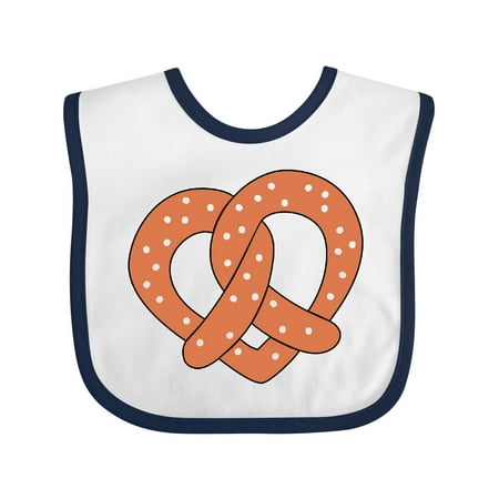 

Inktastic Heart-shaped Pretzel Gift Baby Boy or Baby Girl Bib