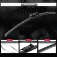 thumbnail image 4 of SHIQI-Replacement for BMW X1 2009-2015 Windshield Wiper Blades, 3 Pieces of Car Front and Rear Window Wiper Blades for BMW X1 2009 2010 2011 2012 2013 2014 2015, 4 of 4