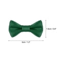 thumbnail image 2 of 80pcs Dark Green Bow Ties 1.2"x0.6" Mini Bowknot for Crafting Satin Bows Bulk, 2 of 6