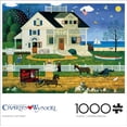 thumbnail image 3 of Buffalo Games Charles Wysocki Pickwick Cottage 1000-Piece 26.75 x 19.75-Inch Interlocking Jigsaw Puzzle for Adults Ages 14+, 3 of 5