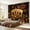 Color 3, variant on Elegant Playing Cards Wall Mural Peel and Stick Wallpaper Gold Red Design Gambling Casino Large Removable Self Adhesive Wall Paper Vinyl for Bedroom Living Room 69" x 96"