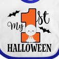 thumbnail image 4 of Inktastic First Halloween Baby Boys or Girls Baby Bib, 4 of 4