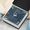 thumbnail image 3 of To My Badass Wife Necklace, Wife Gift, To My Wife, Wife’s Birthday, Touching Gift For Wife, Anniversary Gift For Wife, Valentine’s Day - Forever Love Necklace - White Gold or Yellow Gold - Gift Box, 3 of 5