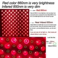 thumbnail image 4 of Anti-Aging 225 LED Therapy Panel 660nm 850nm Near Infrared Therapy Light 45W, 4 of 5