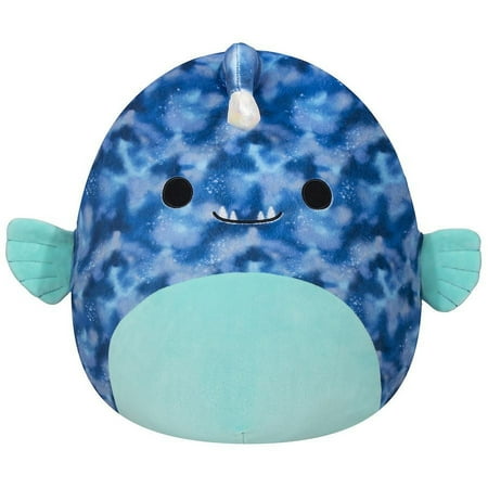 UPC: 0191726478126 | Squishmallows Official Kellytoy Plush 16 Inch Squishy Stuffed Toy Animal (Deezo the Angler Fish)