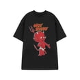 thumbnail image 3 of Hot Stuff Unisex Black Short Sleeved T-Shirt, 3 of 5