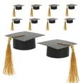 thumbnail image 3 of WEUVEB Graduation Cap Decor Black Paper Tassel Design for Party 12Pcs, 3 of 8
