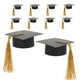 thumbnail image 1 of PAMINGONO 12Ud Adornos Negros Gorro De Graduación Para Para Fiesta Y, 1 of 8