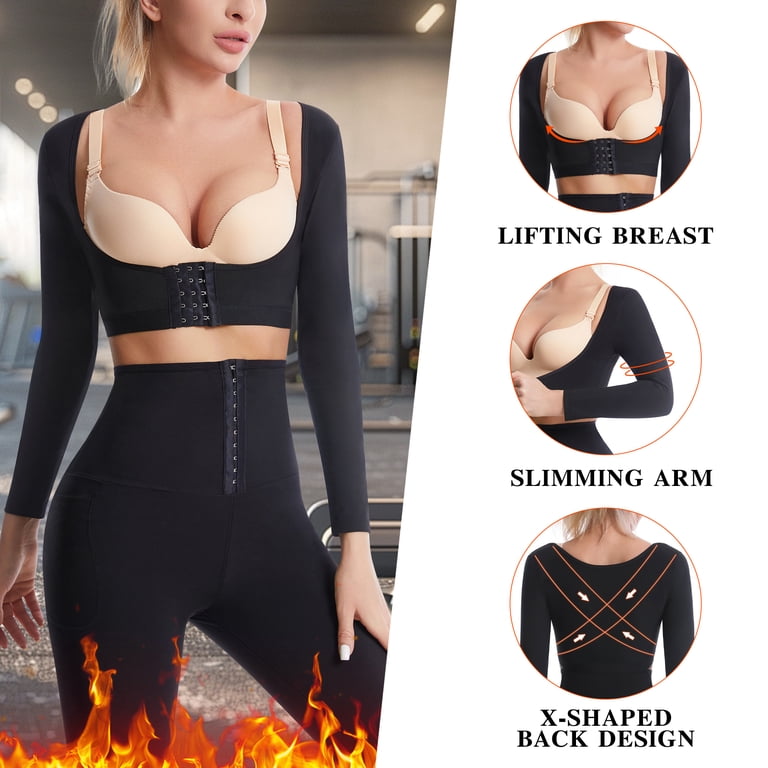MISS COCOLI Sauna Suit for Women Back Arm Shaper Slim Sweat Vest