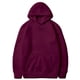 thumbnail image 3 of Sudadera con capucha básica para mujer, nueva moda informal, jerséis holgados, sudaderas de color sólido, sudaderas negras de gran tamaño, 2024, 3 of 5