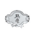 thumbnail image 1 of 25Th Anniversary Plate Set, 1 of 1